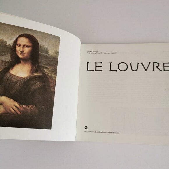 Le Louvre Museum Guide Book FRENCH Vintage 1986 Paris France Art Gallery - Picture 5 of 11